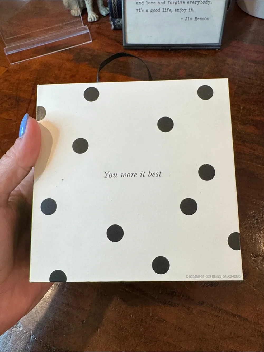 kate spade navy floral double-drop earrings for kids